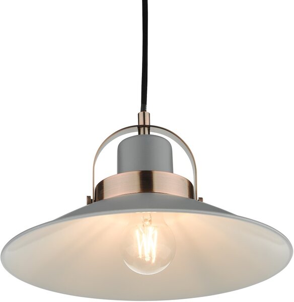 Dar Lighting vintage függeszték liden szürke darlid0139