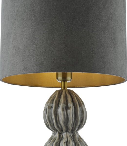 Dar Lighting modern asztali lámpa lorelai szürke darlor4239