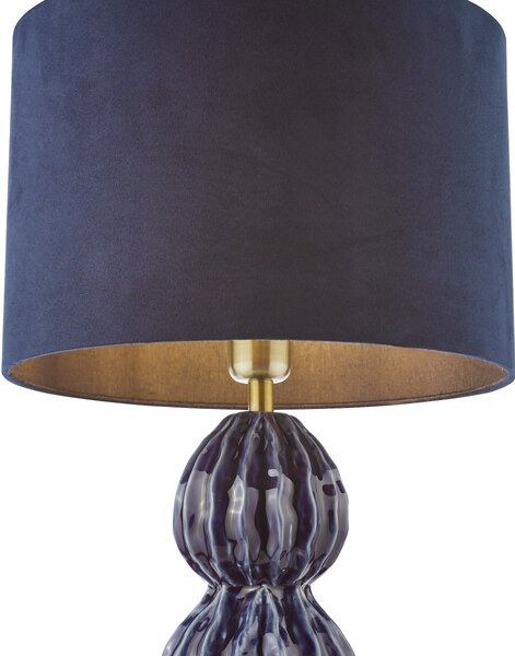 Dar Lighting modern asztali lámpa lorelai kék darlor4223