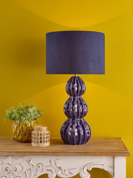 Dar Lighting modern asztali lámpa lorelai kék darlor4223