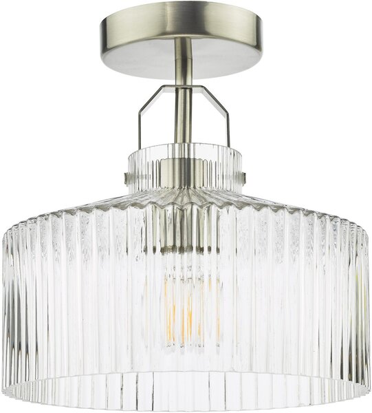 Dar Lighting modern mennyezeti lámpa lenka szatén nikkel darlen4846