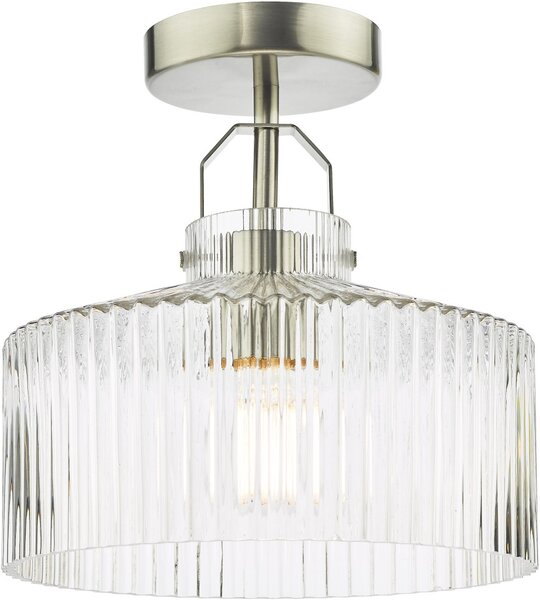 Dar Lighting modern mennyezeti lámpa lenka szatén nikkel darlen4846