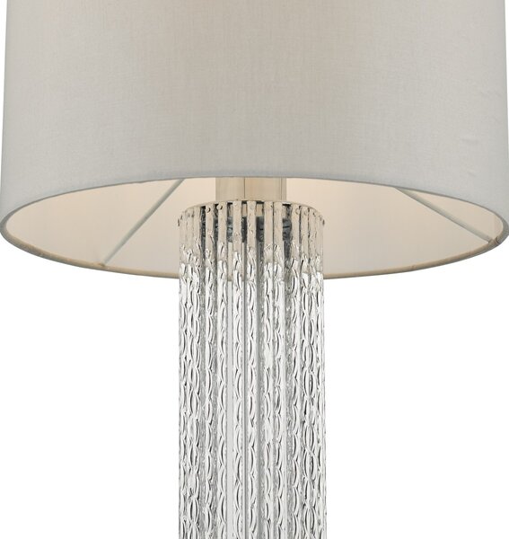 Dar Lighting modern asztali lámpa lazio ezüst darlaz4239