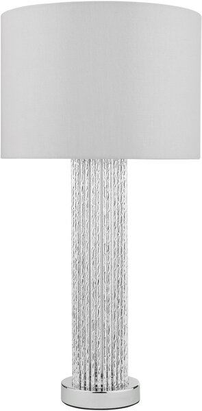Dar Lighting modern asztali lámpa lazio ezüst darlaz4239