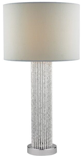 Dar Lighting modern asztali lámpa lazio ezüst darlaz4239