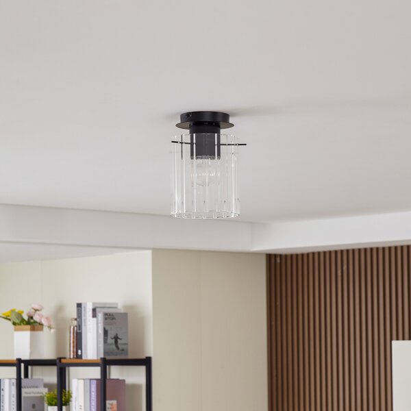 Mennyezeti Lámpa Lucande, Eirian, dimmable, Átlátszó, Nappali, Fém, Modern