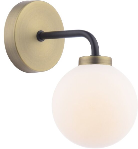 Dar Lighting modern fali lámpa lainey matt fekete darlai0754-02