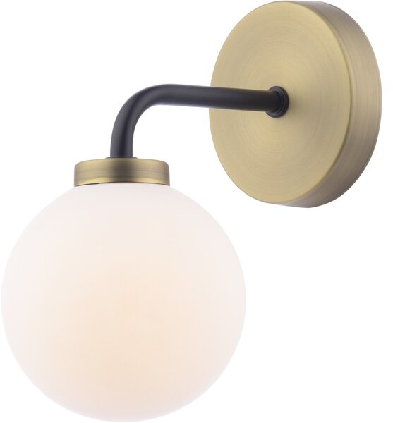Dar Lighting modern fali lámpa lainey matt fekete darlai0754-02