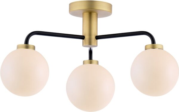 Dar Lighting modern mennyezeti lámpa lainey fehér matt fekete darlai5354-02