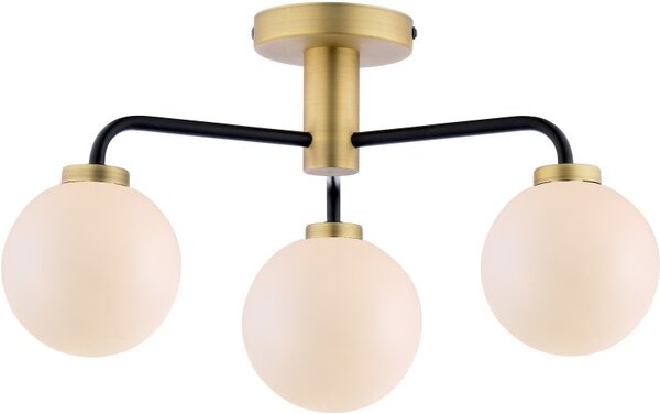 Dar Lighting modern mennyezeti lámpa lainey fehér matt fekete darlai5354-02