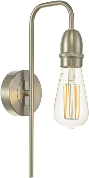 Dar Lighting loft fali lámpa kiefer szatén króm darkie0746