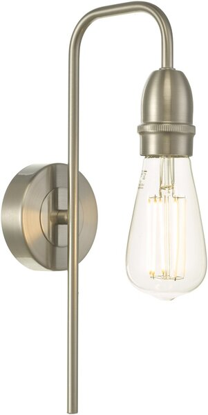 Dar Lighting loft fali lámpa kiefer szatén króm darkie0746