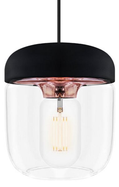 Függőlámpa UMAGE, Acorn, dimmable, Fekete, Nappali, Üveg, Dizájn