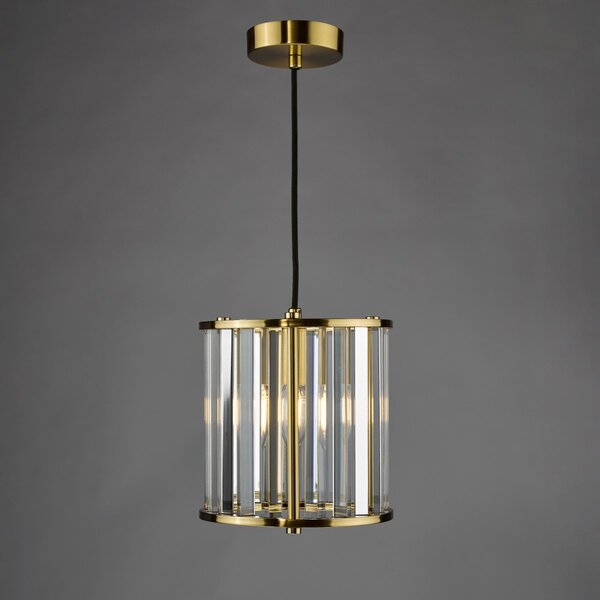 Dar Lighting glamour kristály modern függeszték kiran sárgaréz darkir0135