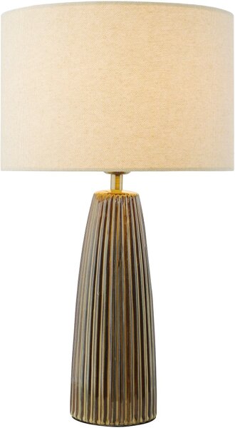 Dar Lighting modern asztali lámpa kaulana barna darkau4229