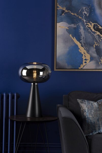 Dar Lighting modern asztali lámpa jensen füstös darjen4222