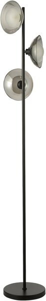 Dar Lighting modern állólámpa kadience fekete füstös darkad4922
