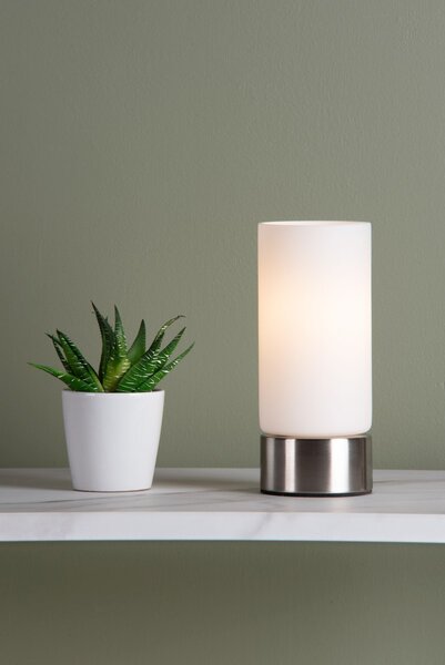 Dar Lighting modern asztali lámpa jot csiszolt króm darjot4050