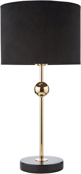 Dar Lighting glamour modern asztali lámpa jillian üveggolyó arany darjil4222