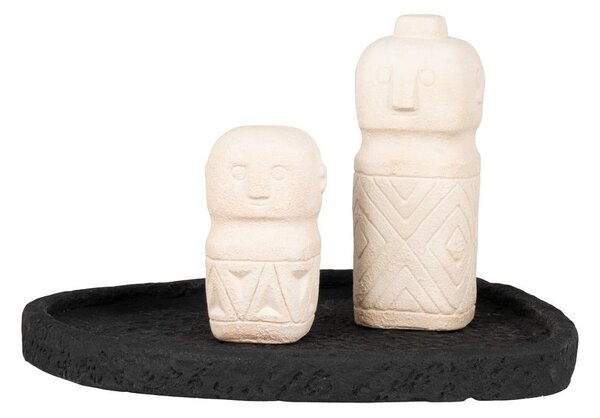 Dekoratív tál 27x26 cm Cement – House Nordic