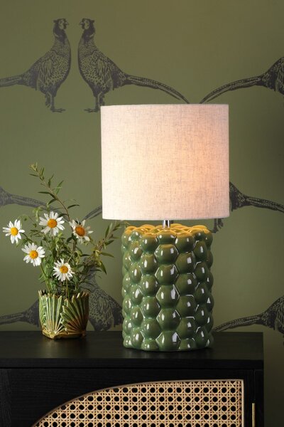 Dar Lighting modern asztali lámpa jayden zöld darjay4224