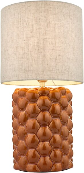 Dar Lighting modern asztali lámpa jayden narancs darjay4211