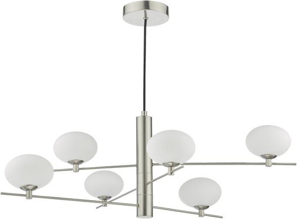 Dar Lighting modern függeszték jasper szatén nikkel darjas0646