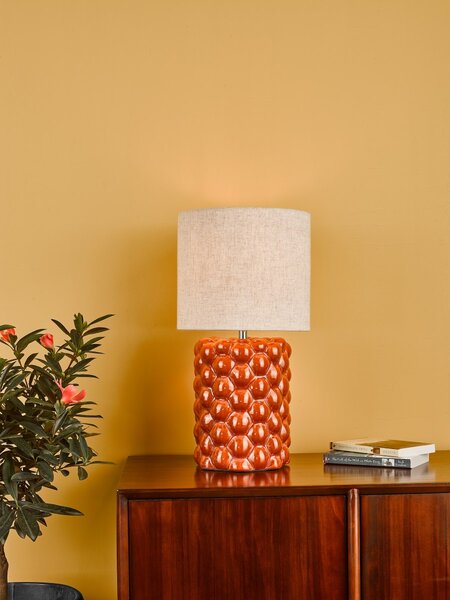 Dar Lighting modern asztali lámpa jayden narancs darjay4211