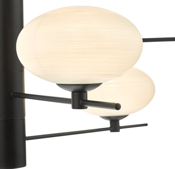Dar Lighting modern függeszték jasper fehér matt fekete darjas0622