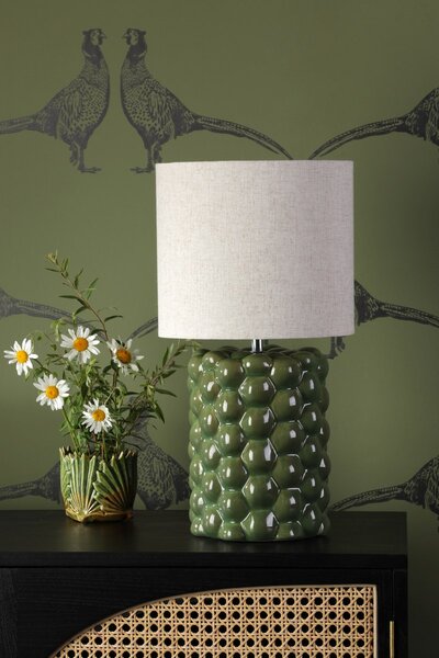 Dar Lighting modern asztali lámpa jayden zöld darjay4224