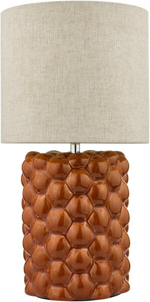Dar Lighting modern asztali lámpa jayden narancs darjay4211