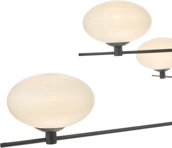 Dar Lighting modern függeszték jasper fehér matt fekete darjas0622