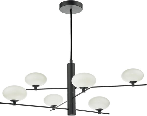 Dar Lighting modern függeszték jasper fehér matt fekete darjas0622