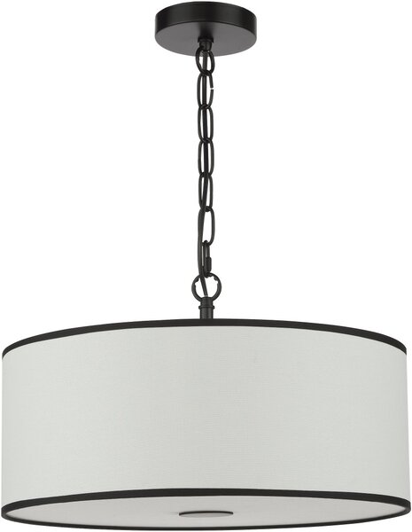Dar Lighting modern függeszték jemima fehér matt fekete darjem0322