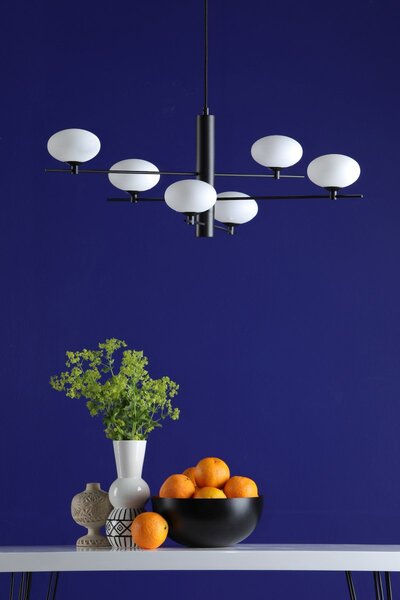 Dar Lighting modern függeszték jasper fehér matt fekete darjas0622
