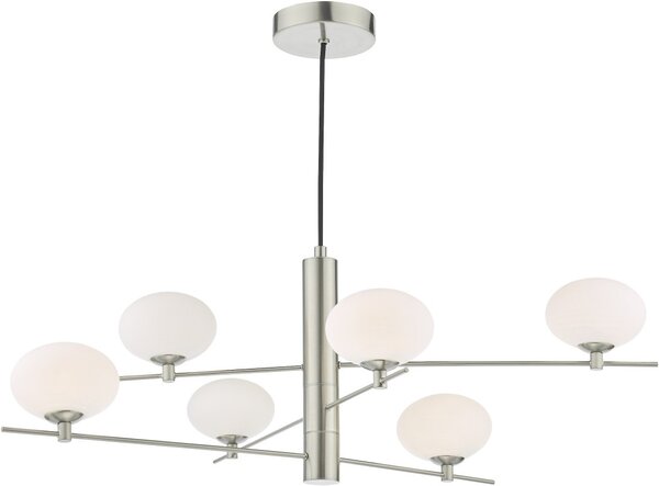 Dar Lighting modern függeszték jasper szatén nikkel darjas0646