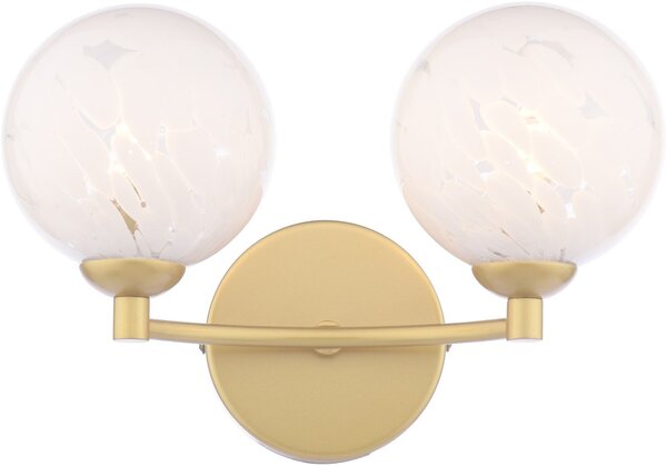 Dar Lighting modern fali lámpa izzy csiszolt arany darizz0935-17