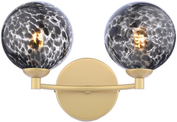 Dar Lighting modern fali lámpa izzy csiszolt arany darizz0935-21