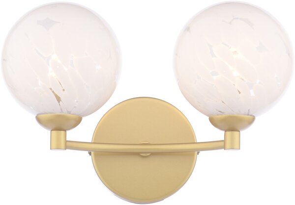 Dar Lighting modern fali lámpa izzy csiszolt arany darizz0935-17