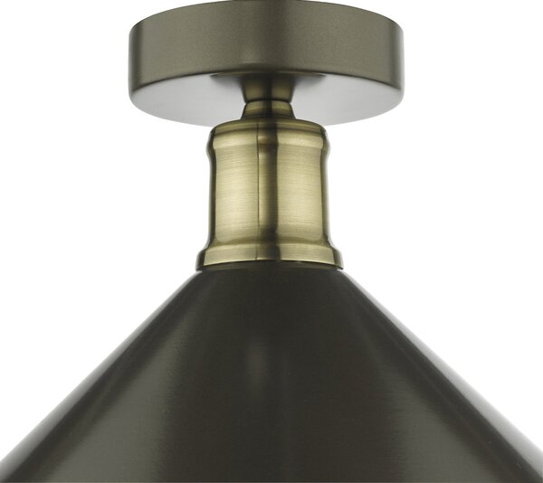 Dar Lighting vintage mennyezeti lámpa jalen szürke darjal0161