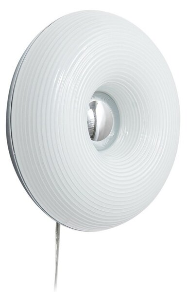 Fali Lámpa Lindby, Fjora, dimmable, Fehér, Nappali, Üveg, Dizájn