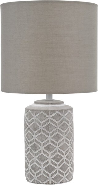 Dar Lighting modern asztali lámpa ilona szürke darilo4239