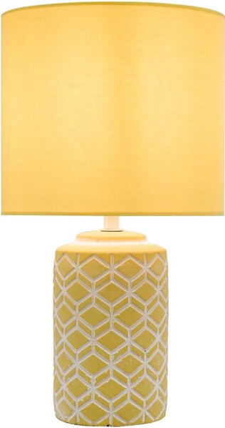 Dar Lighting modern asztali lámpa ilona sárga darilo4211