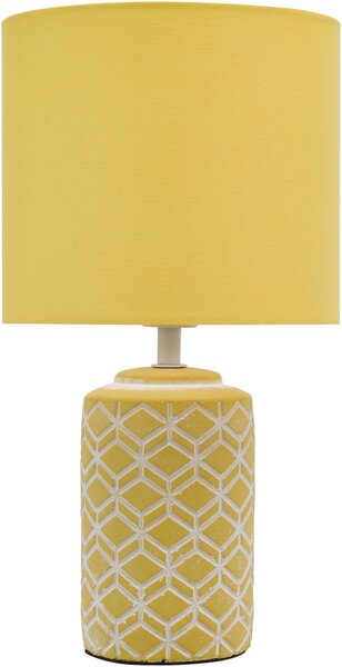 Dar Lighting modern asztali lámpa ilona sárga darilo4211