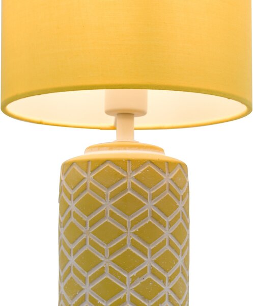 Dar Lighting modern asztali lámpa ilona sárga darilo4211