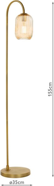 Dar Lighting modern állólámpa idra antik bronz daridr4963-saw6506