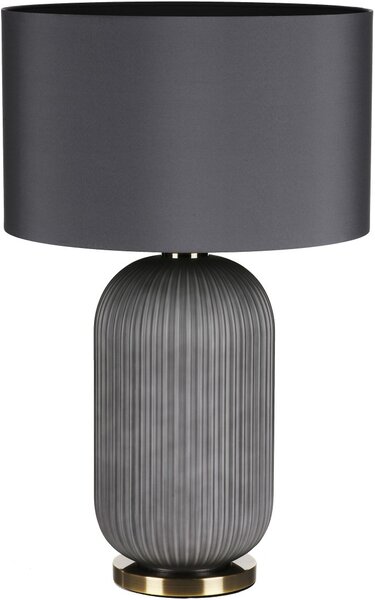 Dar Lighting modern asztali lámpa helicon antik sárgaréz szürke darhel4239