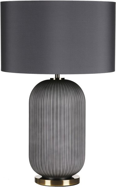 Dar Lighting modern asztali lámpa helicon antik sárgaréz szürke darhel4239