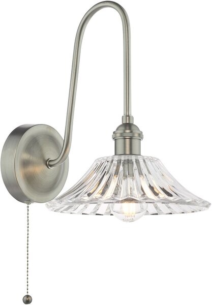Dar Lighting modern fali lámpa hadano antik króm darhad7161-04