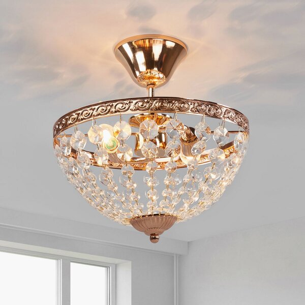 Mennyezeti Lámpa Markslöjd, HANASKOG, dimmable, Arany / Sárgaréz, Nappali, Fém